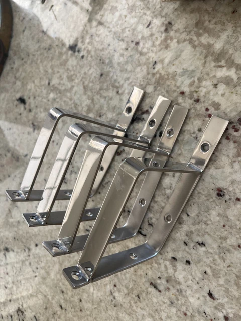4 Heavy Duty Steel Support Brackets Mantel Shelf Brackets L Corbel Contemporary