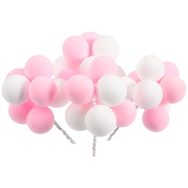 4 pz Palloncino d'Acqua Fiore Arancione Decorazioni Cappe per Cupcake Ragazza