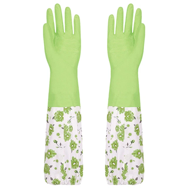 Guantes de lavado de platos de emulsión trabajo aseo de mascotas revestimiento de limpieza
