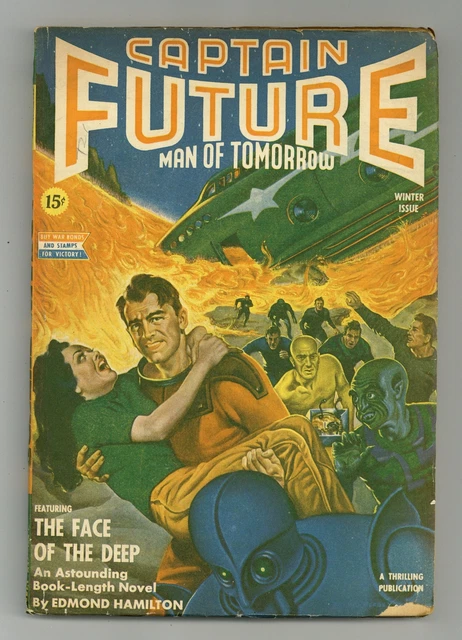 Captain Future Pulp Dec 1942 Vol. 5 #1 VG 4.0