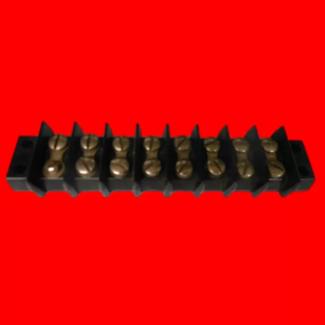 Jones Wiring Vintage Wire Terminal Block/Strip 8 Terminals