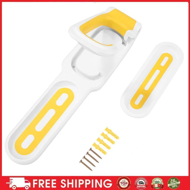 Soporte de pared de bicicleta Soporte vertical para bicicleta Soporte de pared de bicicleta (amarillo blanco)