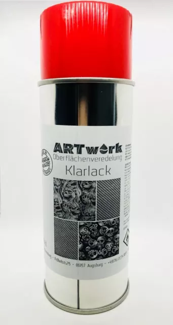 Klarlack Glanz 400ml Spraydose auch für WTD Hydrographic Wassertransferdruck