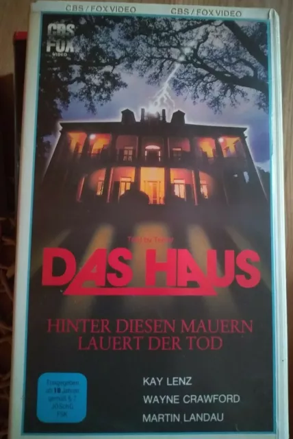 VHS Rarität: DAS HAUS - HINTER DIESEN MAUERN LAUERT DER TOD (1983)