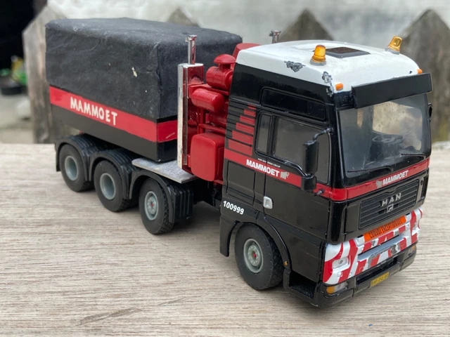 Lion Toys 1/50 - Camion Plateau Kromhout Mat102 - Diecast - Occasion
