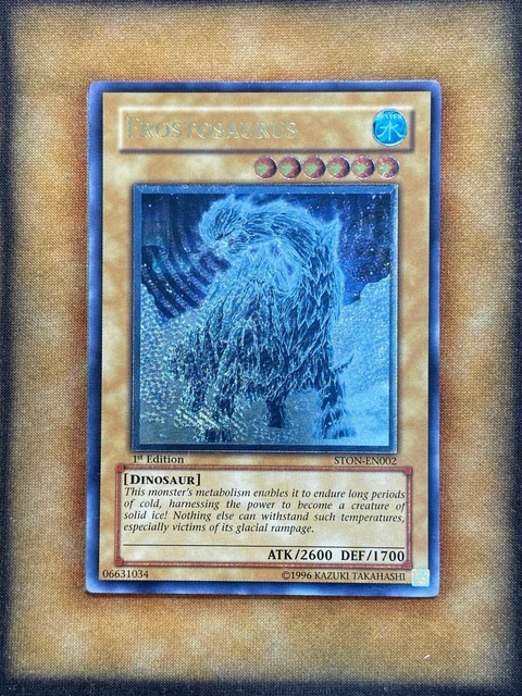 Yu-Gi-Oh! Carta Frostosaurus STON-EN002 – Rara 1a Edizione Strike Of Neos - 3