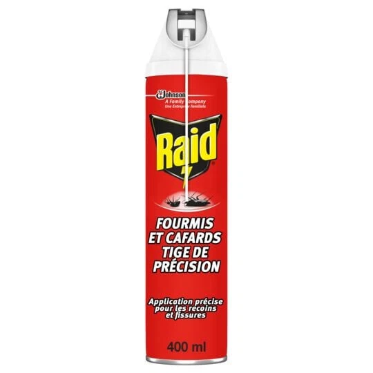 Lot de 4 raid insecticide fourmis araign es cafards avec tige de