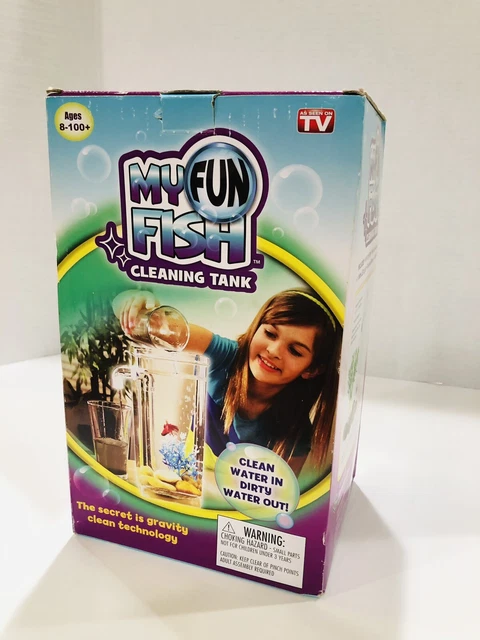 My Fun Fish Self Cleaning Fish Tank AS Seen on TV- New Open Box