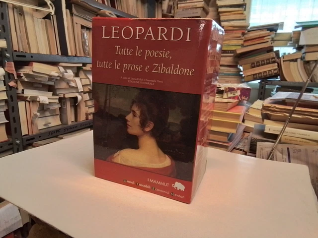Tutte le poesie e tutte le prose - Zibaldone, Leopardi, 2 voll, Newton, 3d24 Tutte le poesie e tutte le prose - Zibaldone, Leopardi, 2 voll, Newton, 3d24