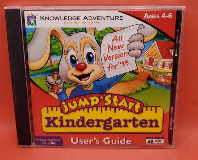 JUMPSTART KINDERGARTEN 1998 Jewel Case (Windows/Mac, 1999) 9.00 PicClick