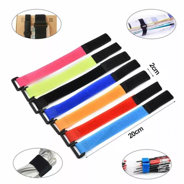 RC Accessories Multicolor Tie-down Straps Antiskid Cable Hook Loop Cable Ties