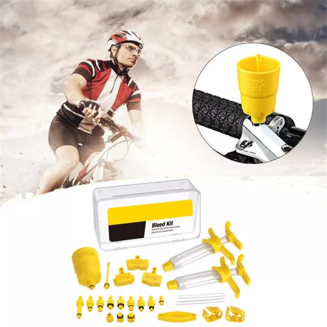 Universal Bike Hydraulic Disc Brake Bleed  Tool Bleeder Kit MTBRoad Bleeding Kit