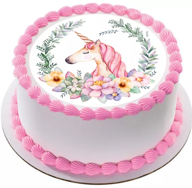Culpitt Sugar Fairy Garden Cake Topper Decoration - Edibles from