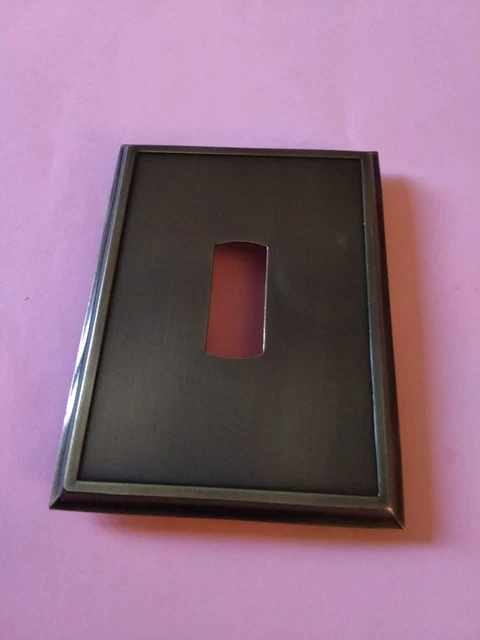 ARNOULD Le Silencieux 66863 - Plaque Métal OR pour Prise de courant, variateur