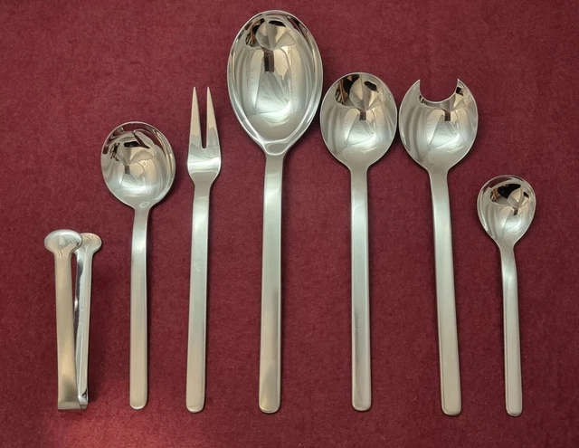 Wmf Cento Vorleger 7 teiliges Servierbesteck u.a Gemüselöffel Salatbesteck