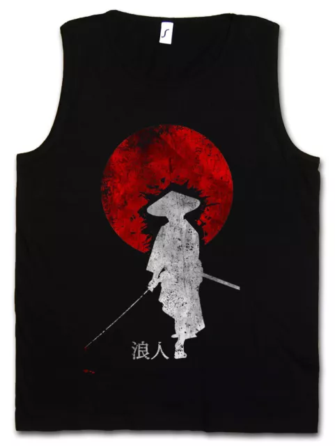 RONIN I TANK TOP VEST Ninja Samurai Bushido Sword Armor Japan Dakana Warrior