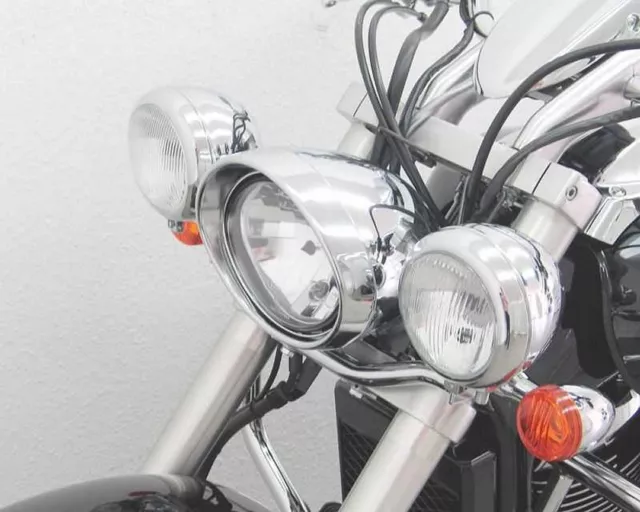 Support de lampe pour les phares supplémentaires Suzuki Intruder M800 05-09