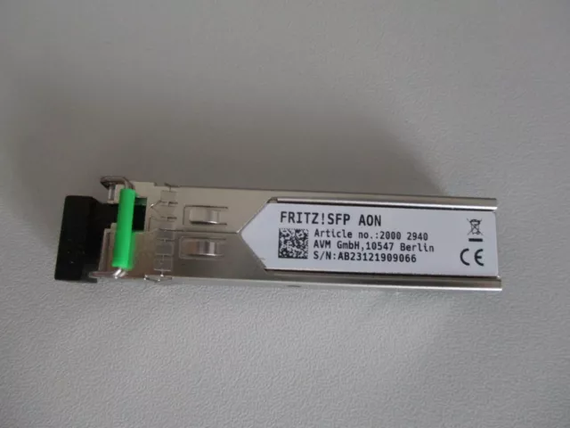 Fritz!Box AVM SFP AON Glasfaser Modul Adapter Einsteckmodul 5530 5590 2000 2940