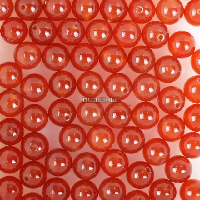 Natural Gemstone Round Spacer Loose Beads 4mm 6mm 8mm 10mm DIY Jewellery Making