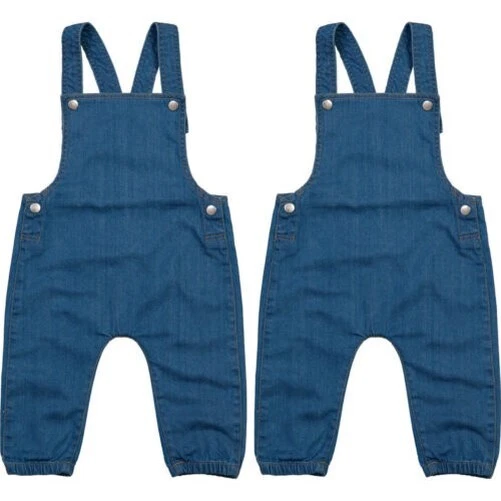 Bambini Bambino Babybugz Rocks Salopette IN Denim