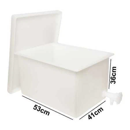 Sp Scienceware H34096-0000 Tank,Rectangular,W/Lid And Faucet
