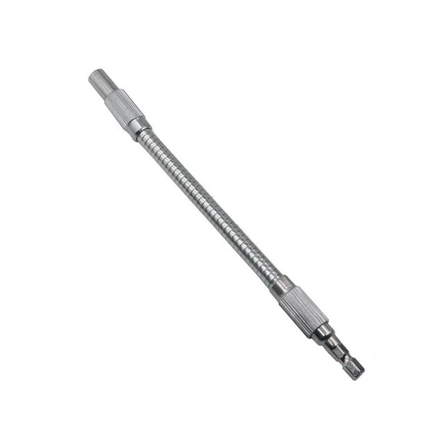 Supporto trapano albero flessibile argento 1/4"" supporto bithalter comodo nuovo di zecca uso