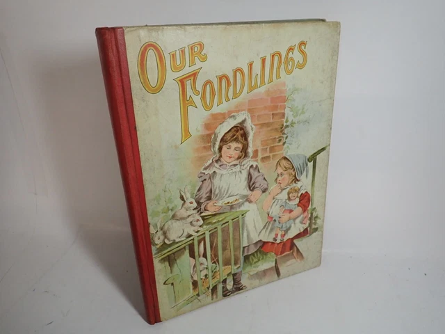 OUR FONDLINGS, MILES & Miles, circa. 1800's vintage children's book ...