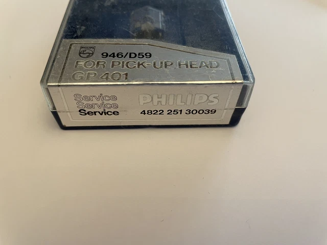 SAPHIR - DIAMANT - HI-Fi / HIFI - PICK UP HEAD - PHILIPS - GP401 - 946/D59 3