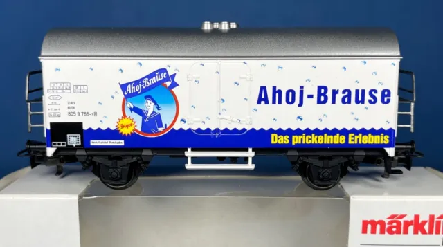 Märklin 44182, H0, 1:87, AC, Bierwagen "Ahoj-Brause", in OVP