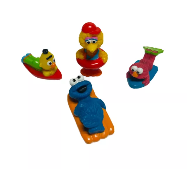 Jim Henson Muppet Toys Sesame Street Cookie Monster Elmo Bert Big Bird Vintage