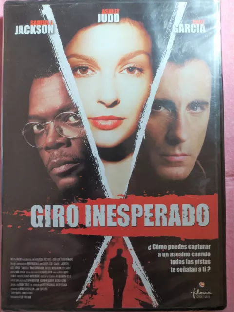 DVD GIRO INESPERADO - Samuel L.Jackson /Ashley Judd/ Andy Garcia " NUEVO / NEW "