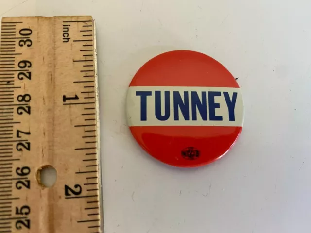 California Campaign Pin Dietro Senator John Tunney Politica Bottone Locale