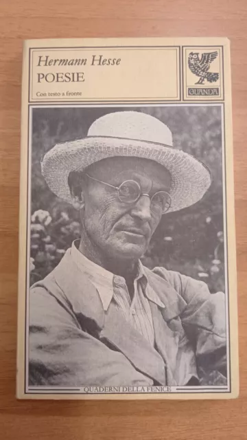 "POESIE" HERMANN HESSE, GUANDA, 1983, con testo originale a fronte