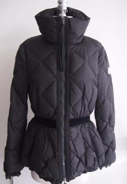 Genuine Moncler Mary Parka Jacket (Black, Size 1)
