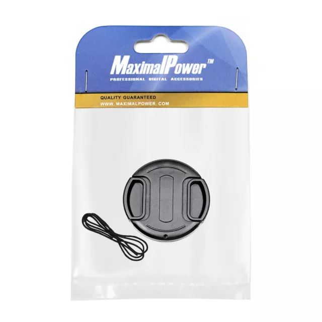 MaximalPower 77mm Front Lens Cap Cover+UV Filter Combo for Canon Nikon Olympus