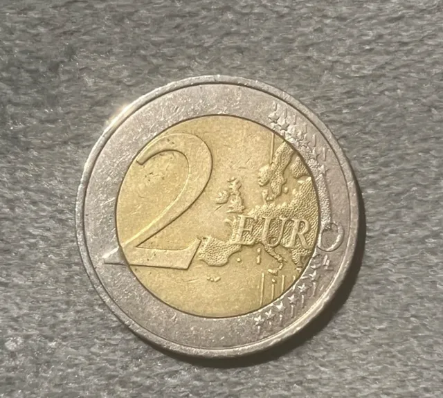 Pièce de 2 euros RARE, Bonhomme € UEM 1999-2009 française 2