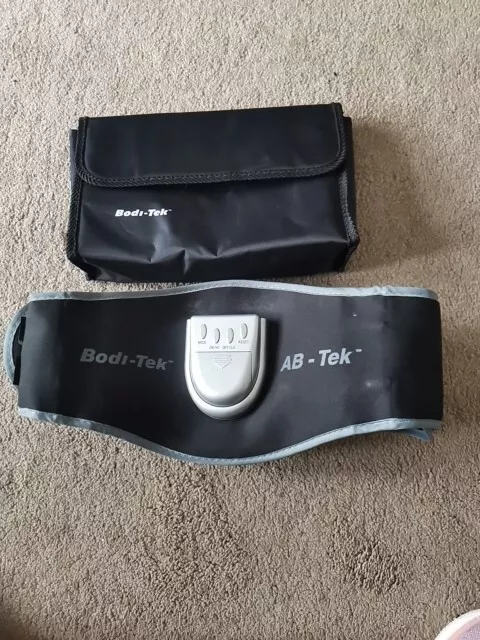 Bodi Tek AB TEK BELT BODY MUSCLE AB TONER EMS  EXERCISE Black