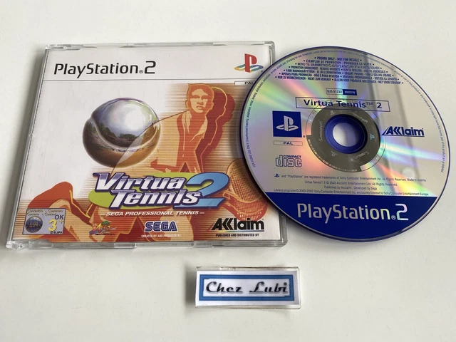 Virtua Tennis 2 - Promo - Sony PlayStation PS2 - PAL EUR