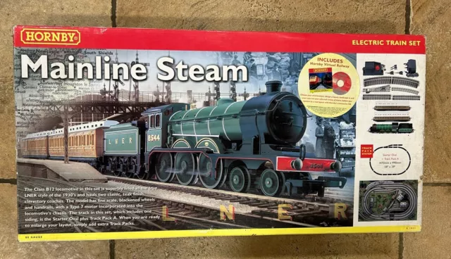 Hornby 'Oo' Gauge Mainline Steam Train Set ,Complete