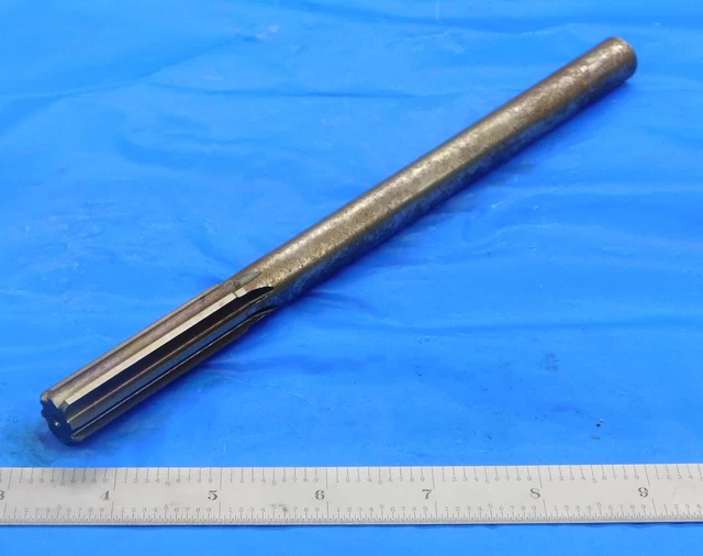 0.6245 Od Hss Chucking Reamer 8 Flute .6245 5/8 .6250 -.0005 Undersize