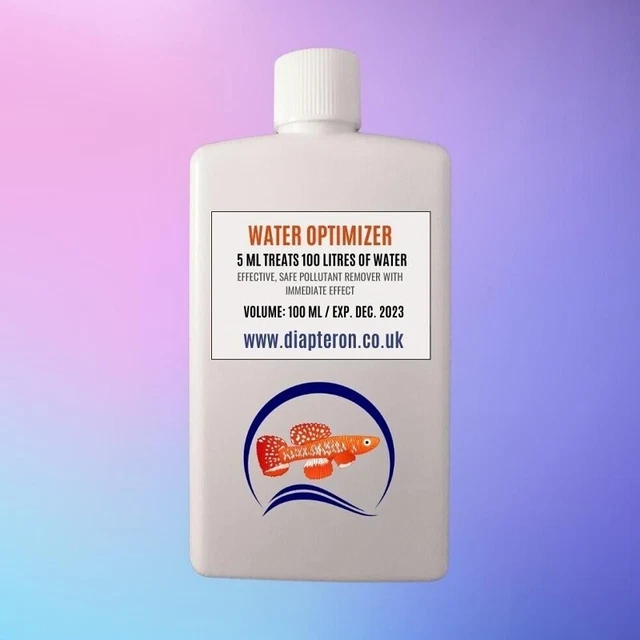Optimizador de agua 100 ml | Trata 2000 litros de agua | Eliminador de contaminantes