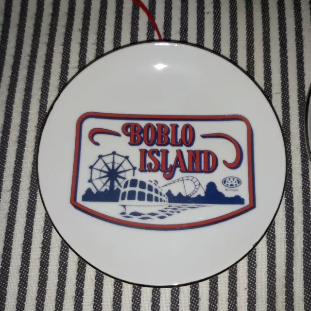 NWT VTG BOB-LO Island Amusement Park Boblo Souvenir Trinket Dish ...