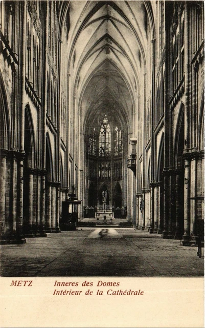 CPA Moselle METZ La Cathedral Interior (984448)