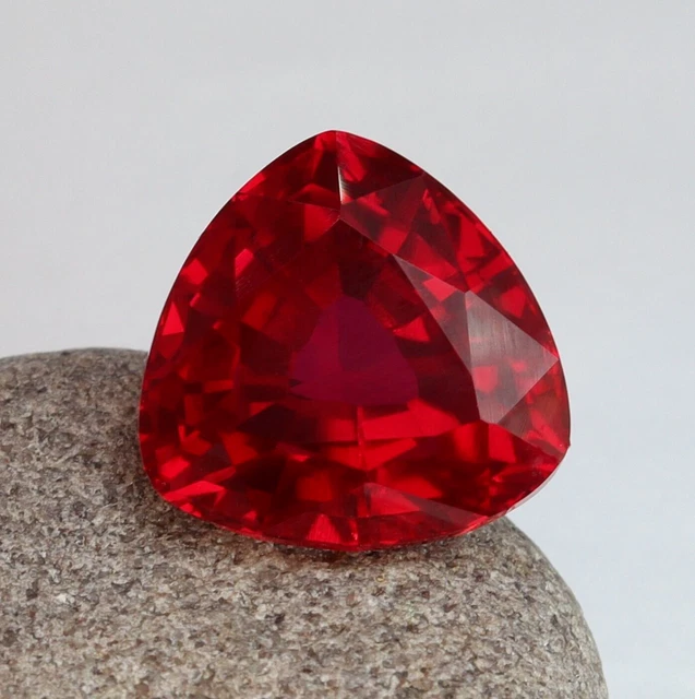 Famous Blood Red Ruby 13.50+ CT NATURAL Certified BURMA Pigeon Blood Red Ruby Unheated Loose ...