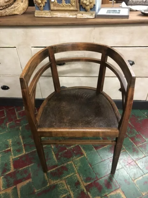 Antike Kleiner Sessel Stuhl Mit Armlehnen Anfänge Der 900 Round Line Cod. 21646