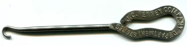 J. C. Penney Company Department Stores, Vintage Button Hook for Shoes