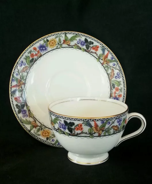Klassisch Aynsley England Porzellan Tee Tasse & Untertasse, Circa 1950's
