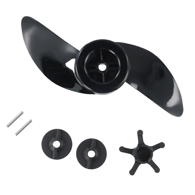 Jeankak HéLice, Accessoire D'HéLice en Plastique pour Propulseur éLectrique sans Balais Haute Puissance 24V48V, HéLice Hors-Bord en Plastique, Facile
