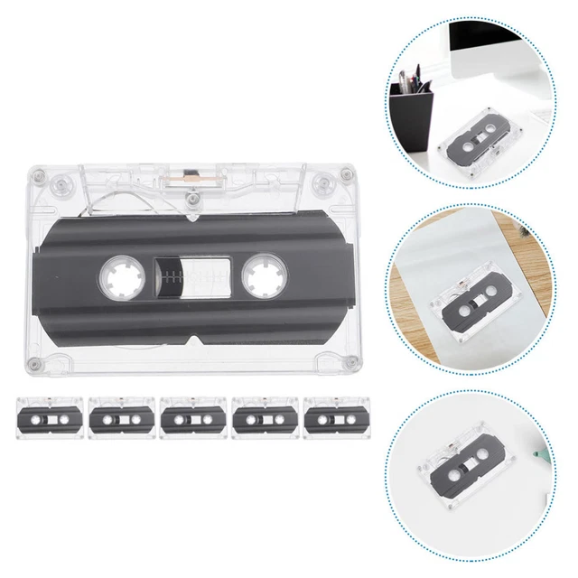 Cassette Audio Vierge Bobine à Bobine - 50 Minutes Enregistrement - Type I (Fer) - Coque ABS Transparente