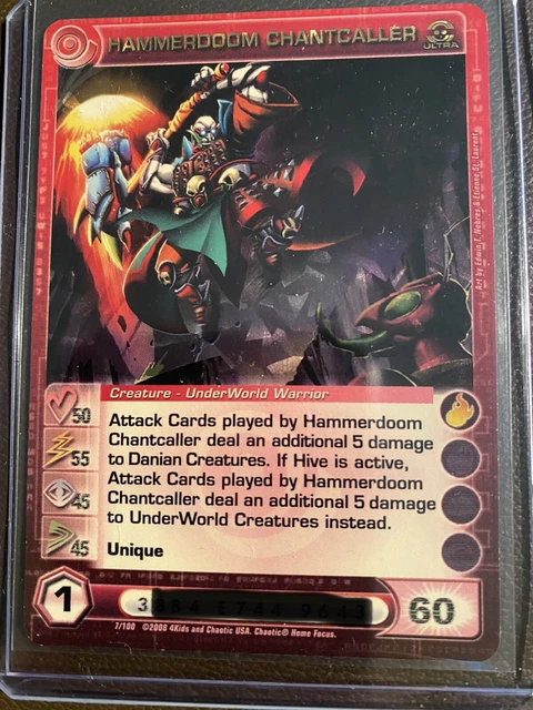 HAMMERDOOM CHANTCALLER  UR Chaotic Card